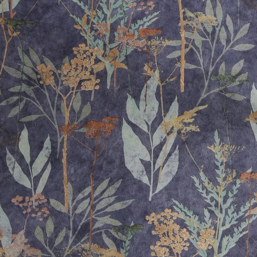 Superfresco Easy -  Solstice Navy Copper Wallpaper Blue